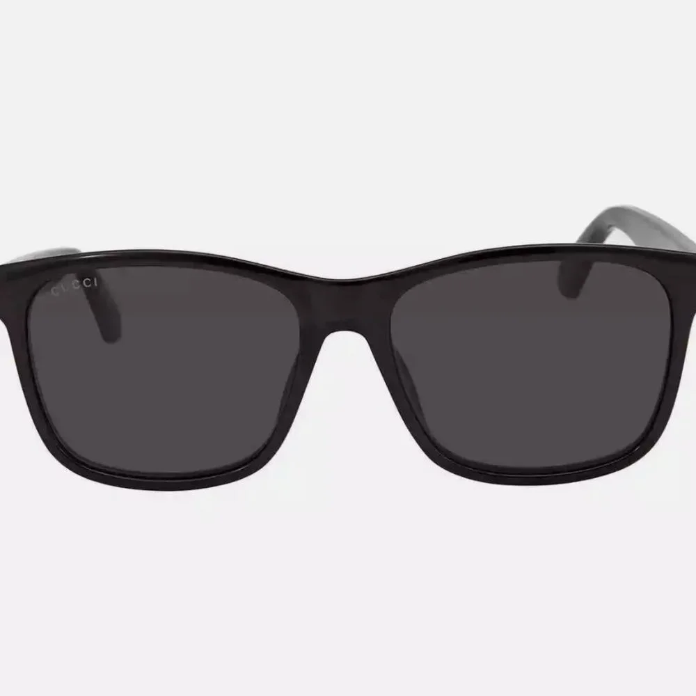 Gucci Men's NEW Rectangular Sunglasses 57mm